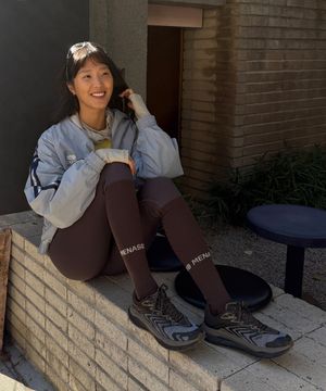 Menasoo Long Socks_Brown