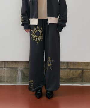 REF RA JOGGER PANTS CHARCOAL