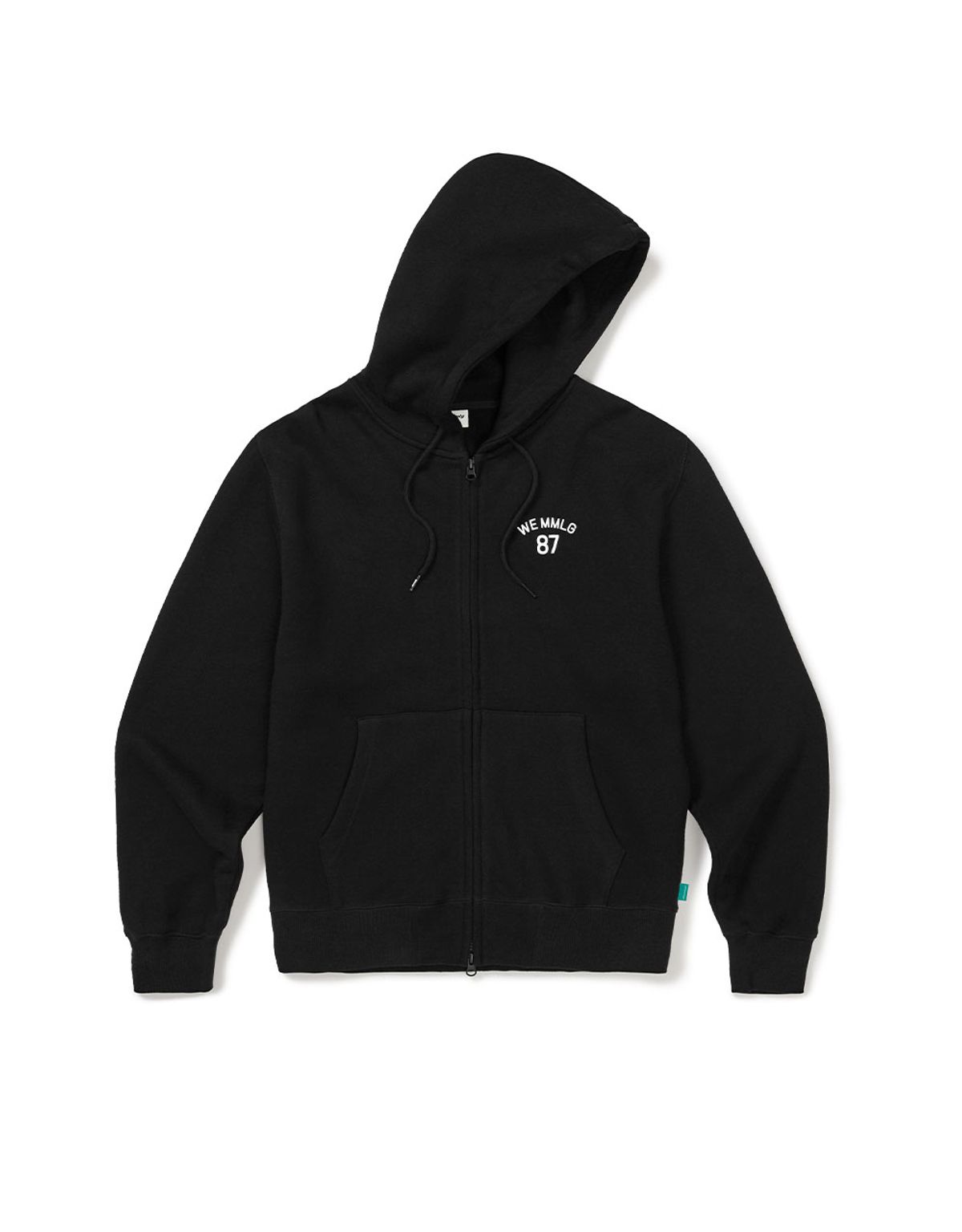엠엠엘지(MMLG) [Mmlg] WE HOOD ZIPUP (EVERY BLACK)