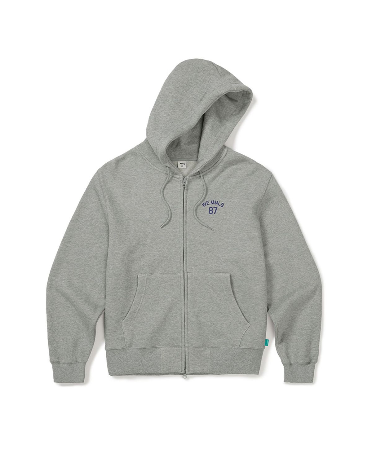 엠엠엘지(MMLG) [Mmlg] WE HOOD ZIPUP (EVERY GREY)