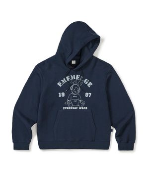 [Mmlg] MELGE ENJOYING MUSIC HOODIE (AUTHENTIC NAVY)