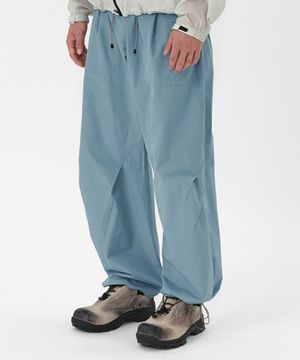 [UNISEX] 와이드 스트링 하이킹팬츠  - 스카이블루