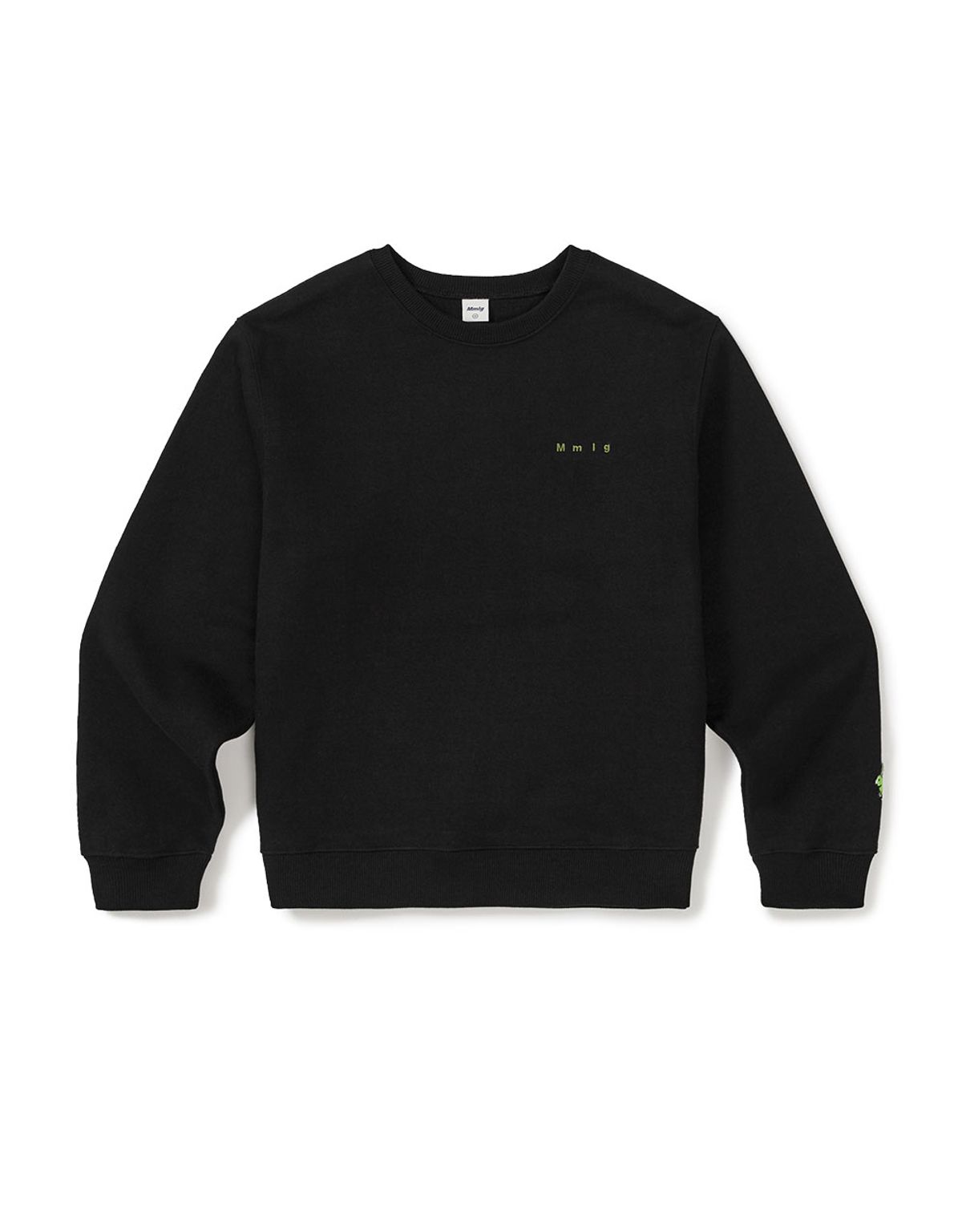 엠엠엘지(MMLG) [Mmlg] MELGE PATCH SWEAT (EVERY BLACK)