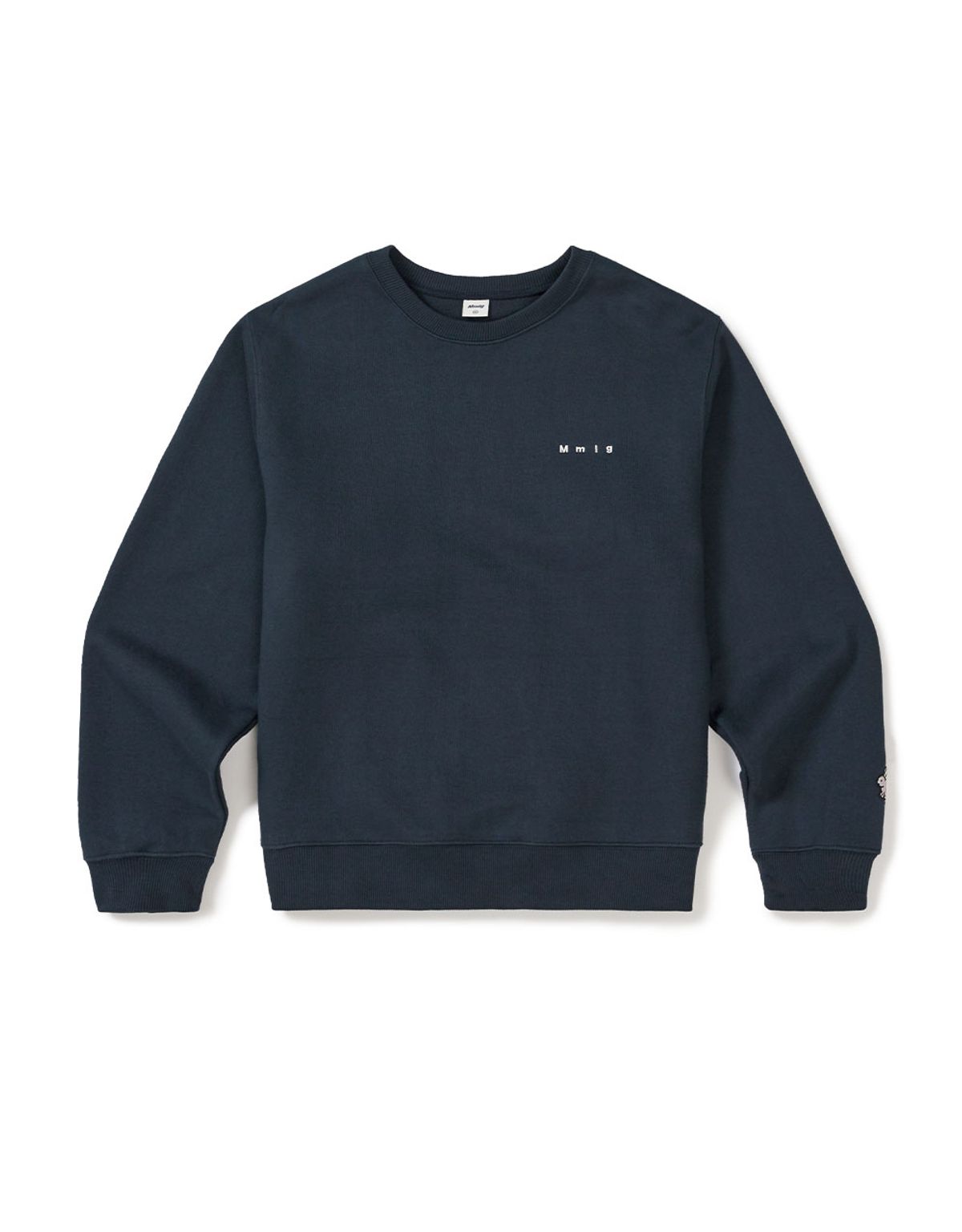 엠엠엘지(MMLG) [Mmlg] MELGE PATCH SWEAT (AUTHENTIC NAVY)
