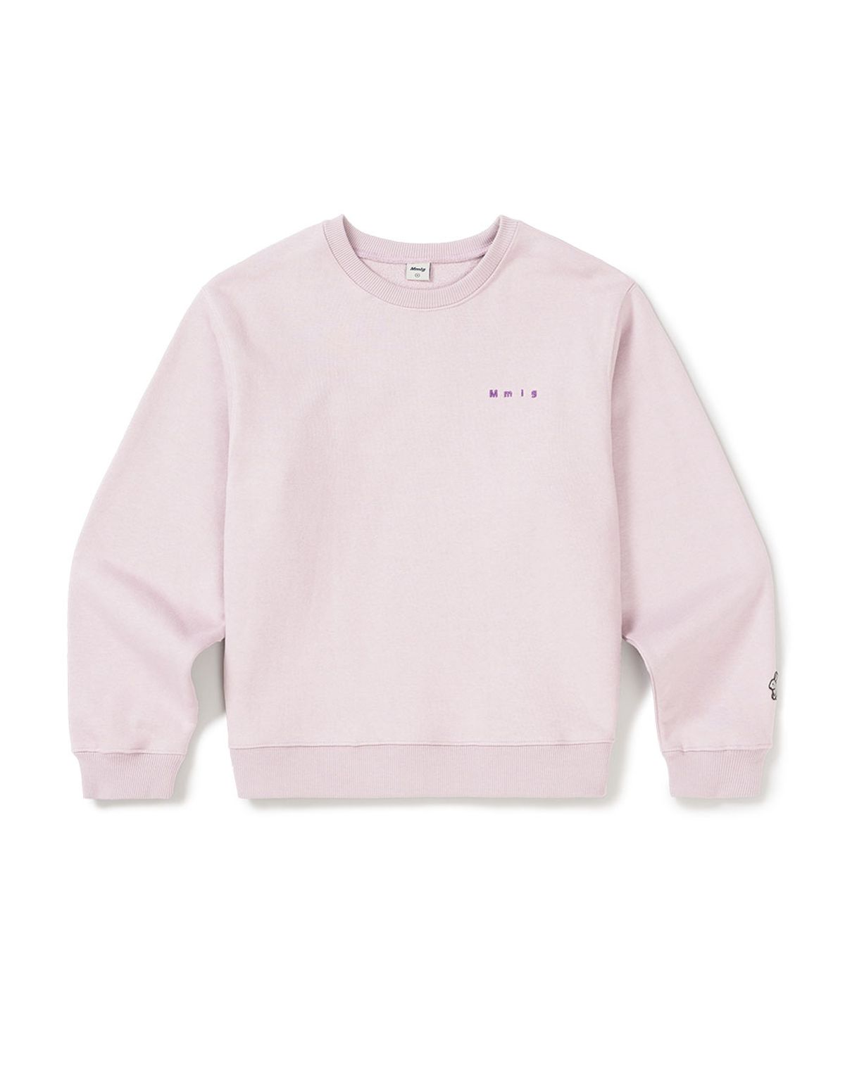 엠엠엘지(MMLG) [Mmlg] MELGE PATCH SWEAT (POWDER PINK)