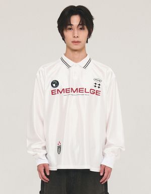 [Mmlg] EM FOOTBALL JERSEY SHIRT (WHITE)
