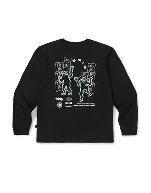 [Mmlg] DANCING PEOPLE LSV-T (EVERY BLACK)