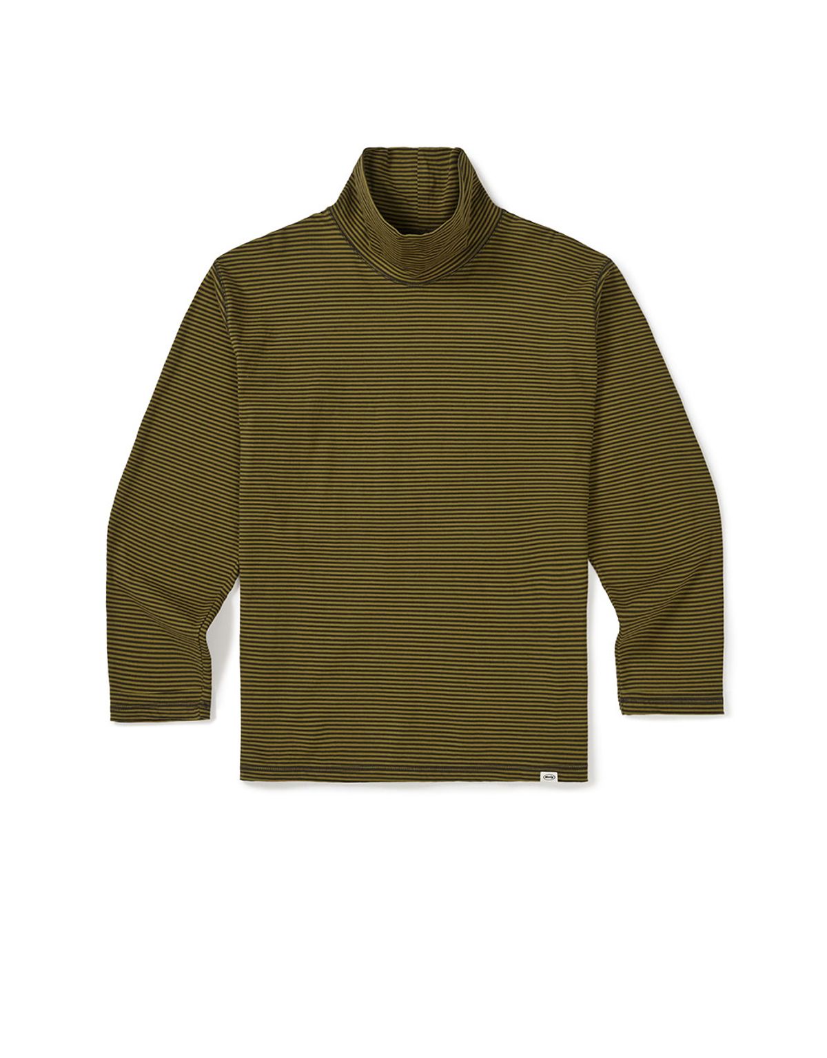 엠엠엘지(MMLG) [Mmlg] STRIPE TURTLENECK LSV-T (YELLOW)