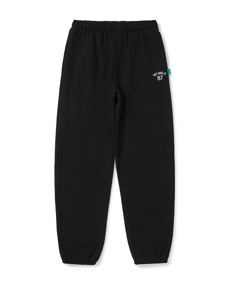 [Mmlg] WE REGULAR SWEAT PANTS (EVERY BLACK)