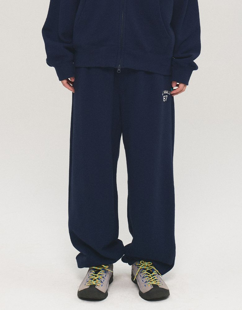 [Mmlg] WE REGULAR SWEAT PANTS (AUTHENTIC NAVY)