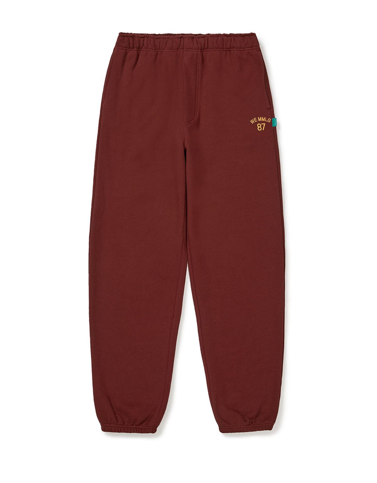 엠엠엘지(MMLG) [Mmlg] WE REGULAR SWEAT PANTS (CRANBERRY)