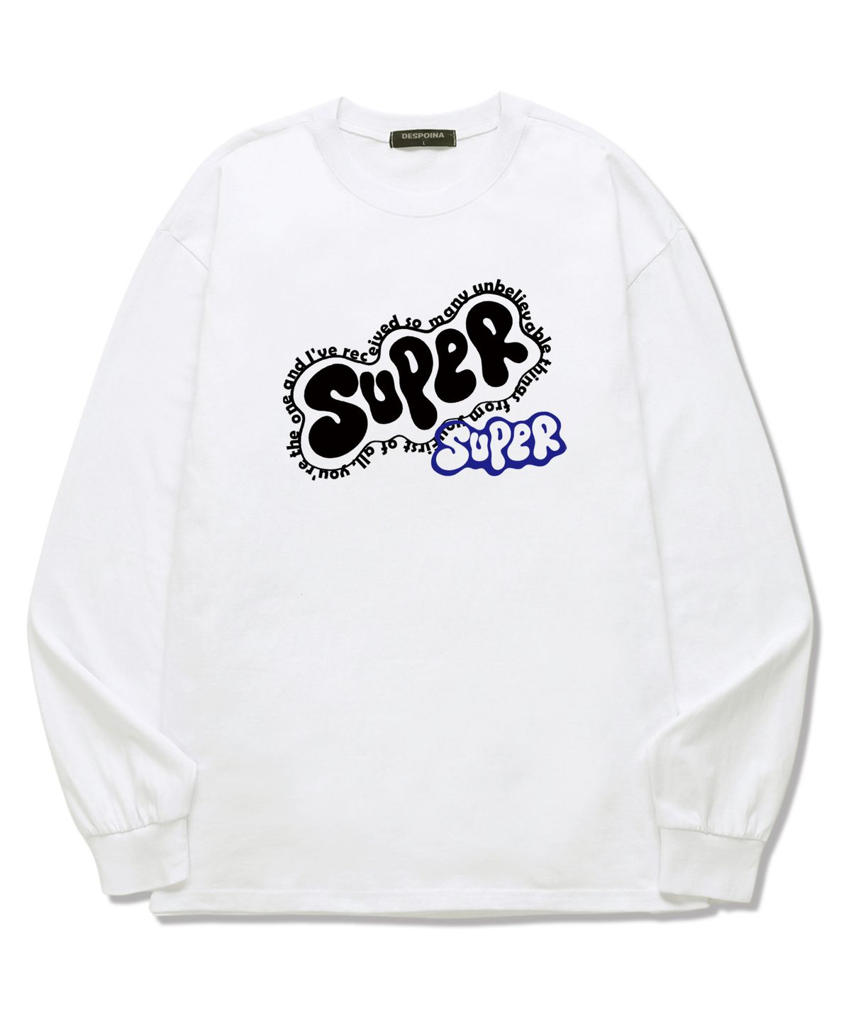 우즈(OUSE) SUPER 롱슬리브 (DLS031) 화이트
