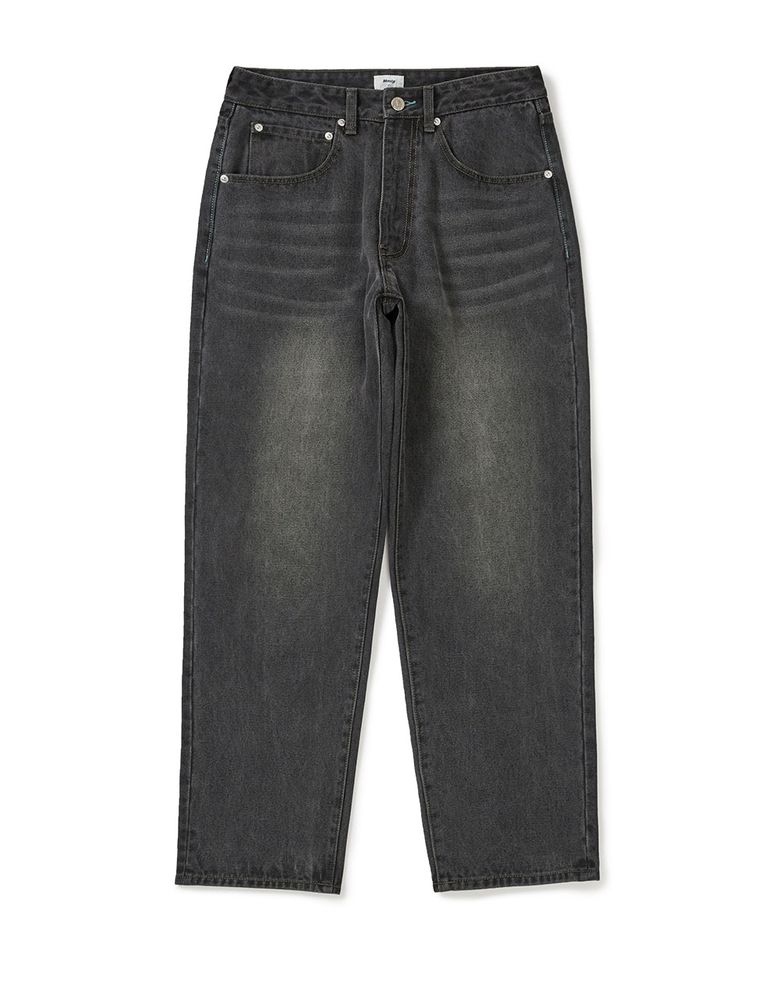 [Mmlg] MM AUTHENTIC REGULAR DENIM PANTS (CHARCOAL)