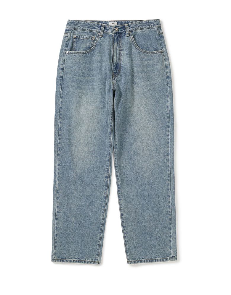 [Mmlg] MM AUTHENTIC REGULAR DENIM PANTS (LIGHT BLUE)
