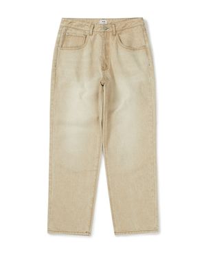 [Mmlg] MM AUTHENTIC REGULAR DENIM PANTS (BEIGE)