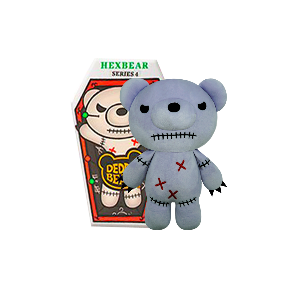 데디베어(DEDDY BEARS) 데디베어 시리즈 4 인형(S) 헥스베어 스몰 코핀