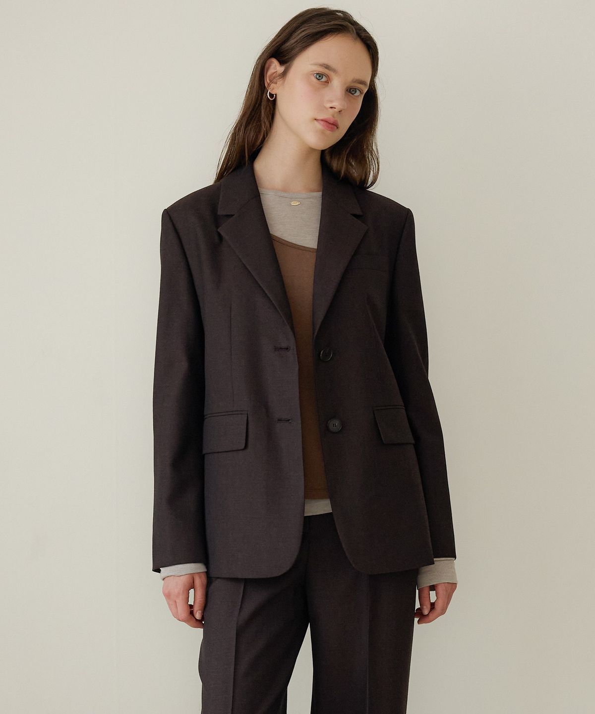 올리브 데 올리브(OLIVE DES OLIVE) 테일러드 싱글자켓 OW5AJ8000