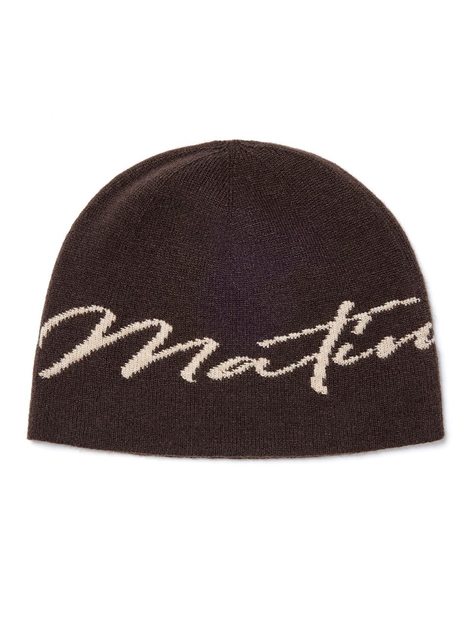 帽子 MATIN LOGO SCRIPT BEANIE IN BLACK MUSINSA公式 | MATIN KIM MATIN LOGO SCRIPT BEANIE IN BLACK