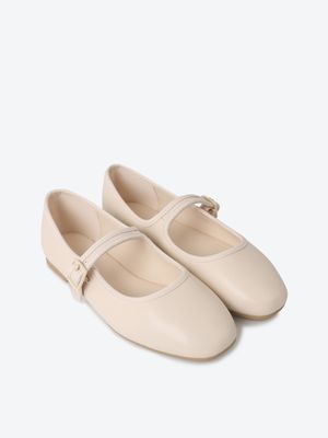 뉴 스윗버튼 메리제인 플랫슈즈 (1cm) HPWWFGA201