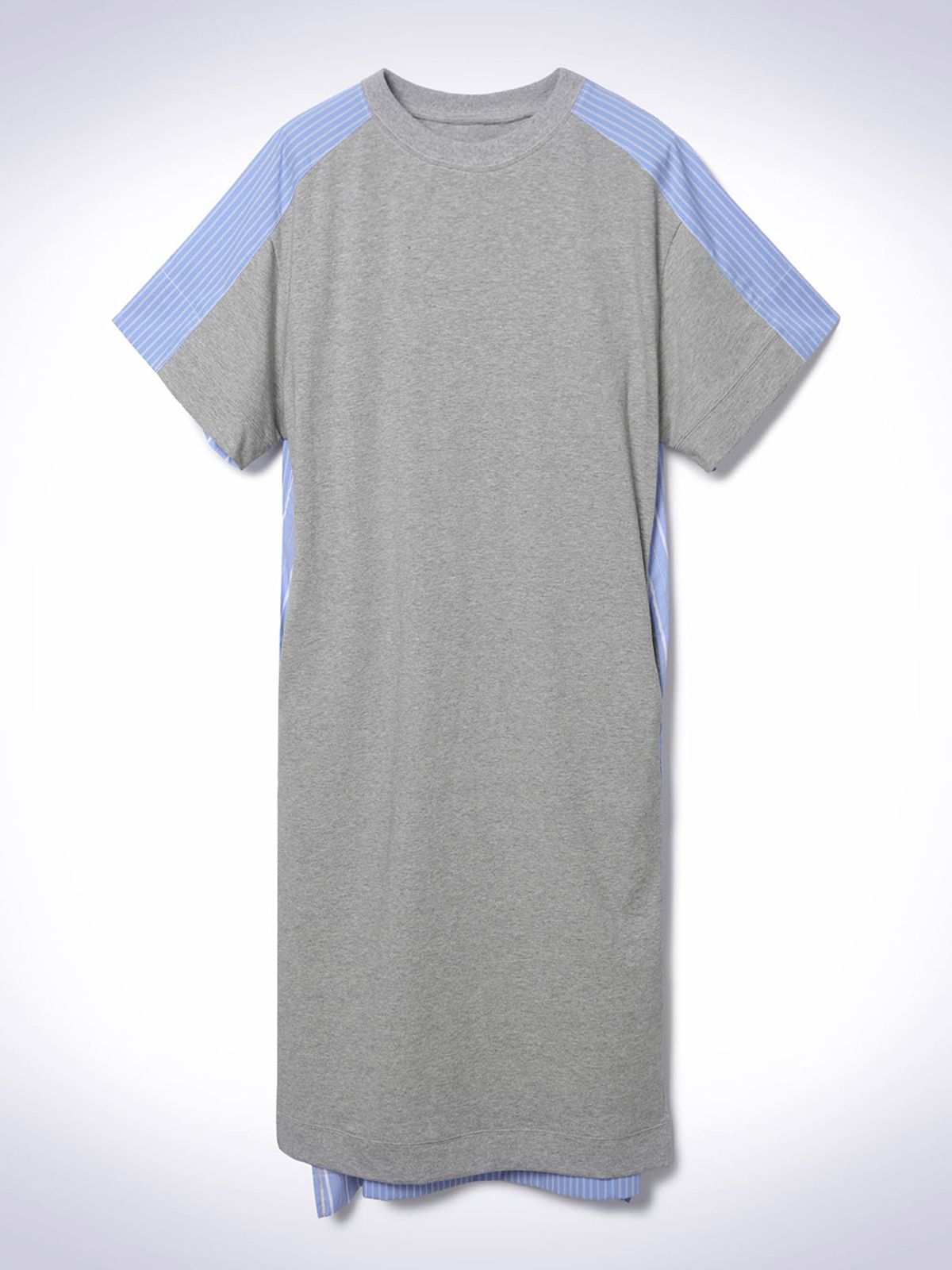 하우스공칠이씨(HAUS072C) MIX STRIPE ONE-PIECE GREY