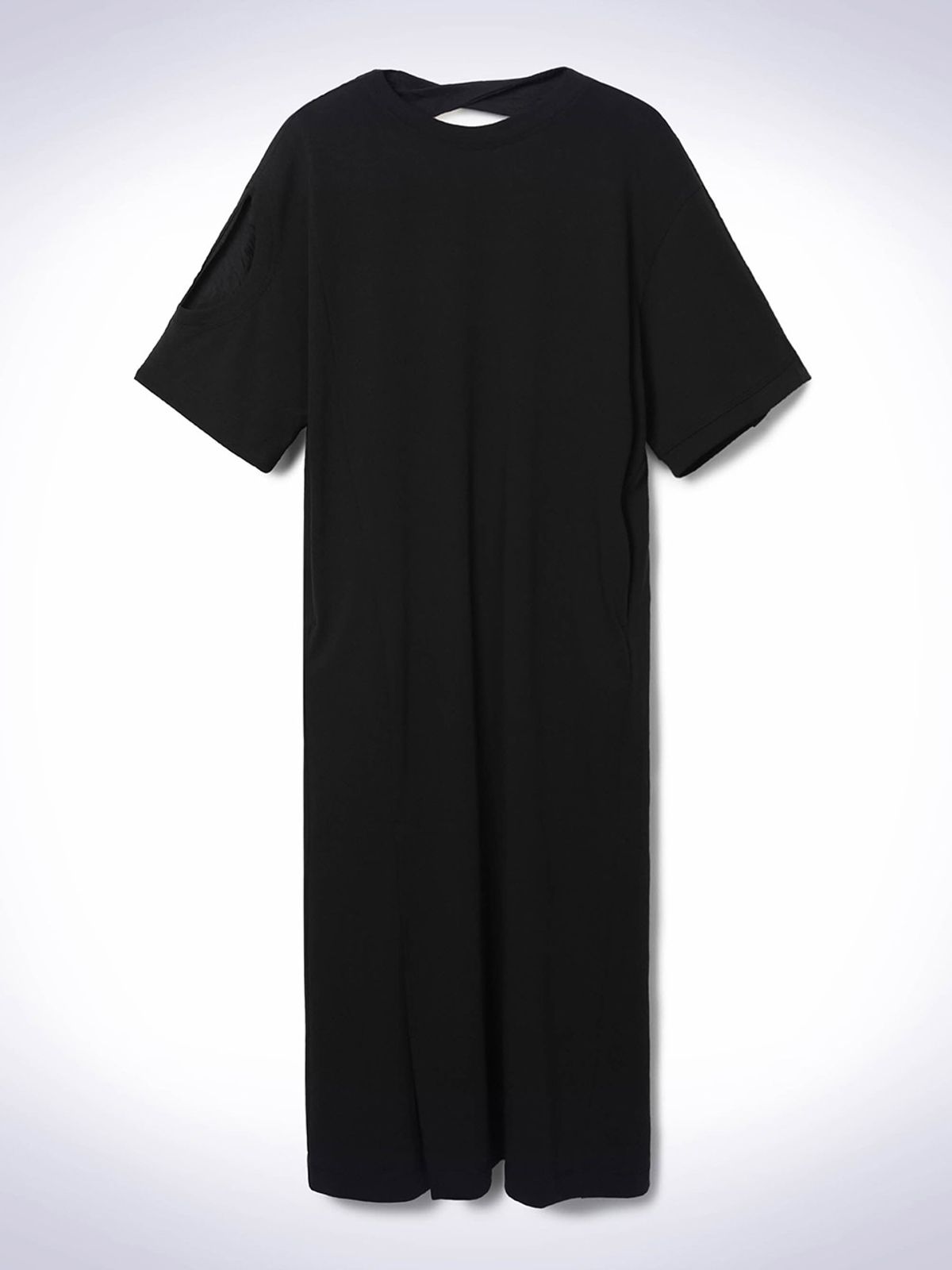 하우스공칠이씨(HAUS072C) OPEN BACK MIDI DRESS BLACK