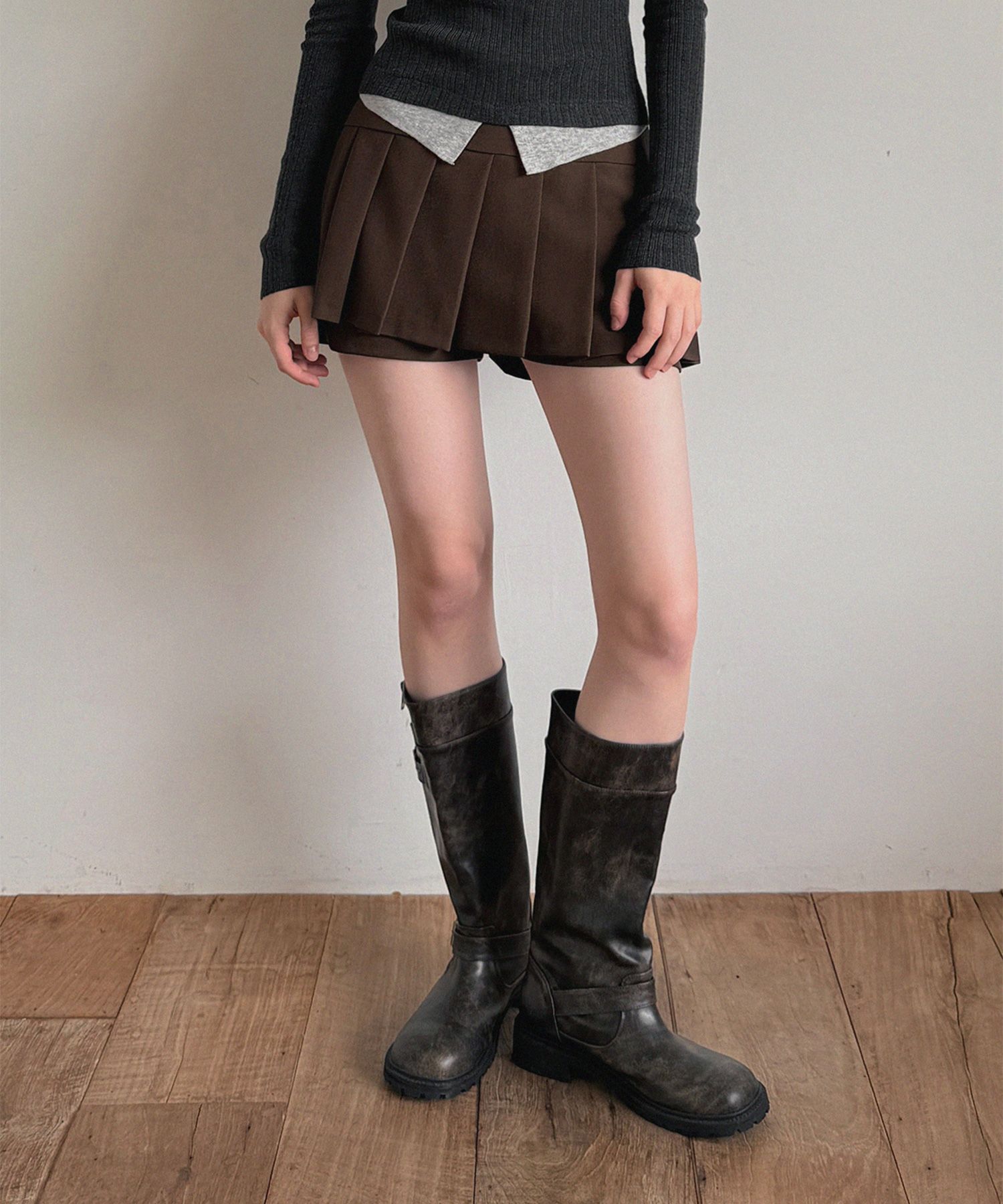 페르フリルミニスカート misekiseoul blackup musinsa MUSINSA