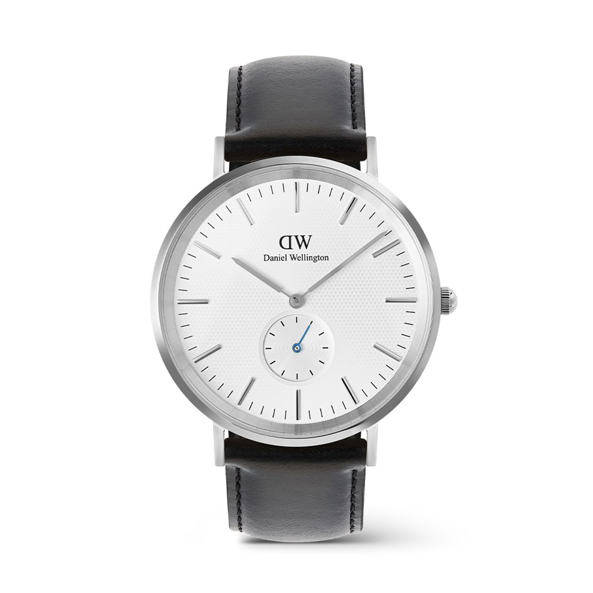 다니엘 웰링턴(DANIEL WELLINGTON) CLASSIC MULTI-EYE 남성 데일리 패션 실버 블랙 레더워치