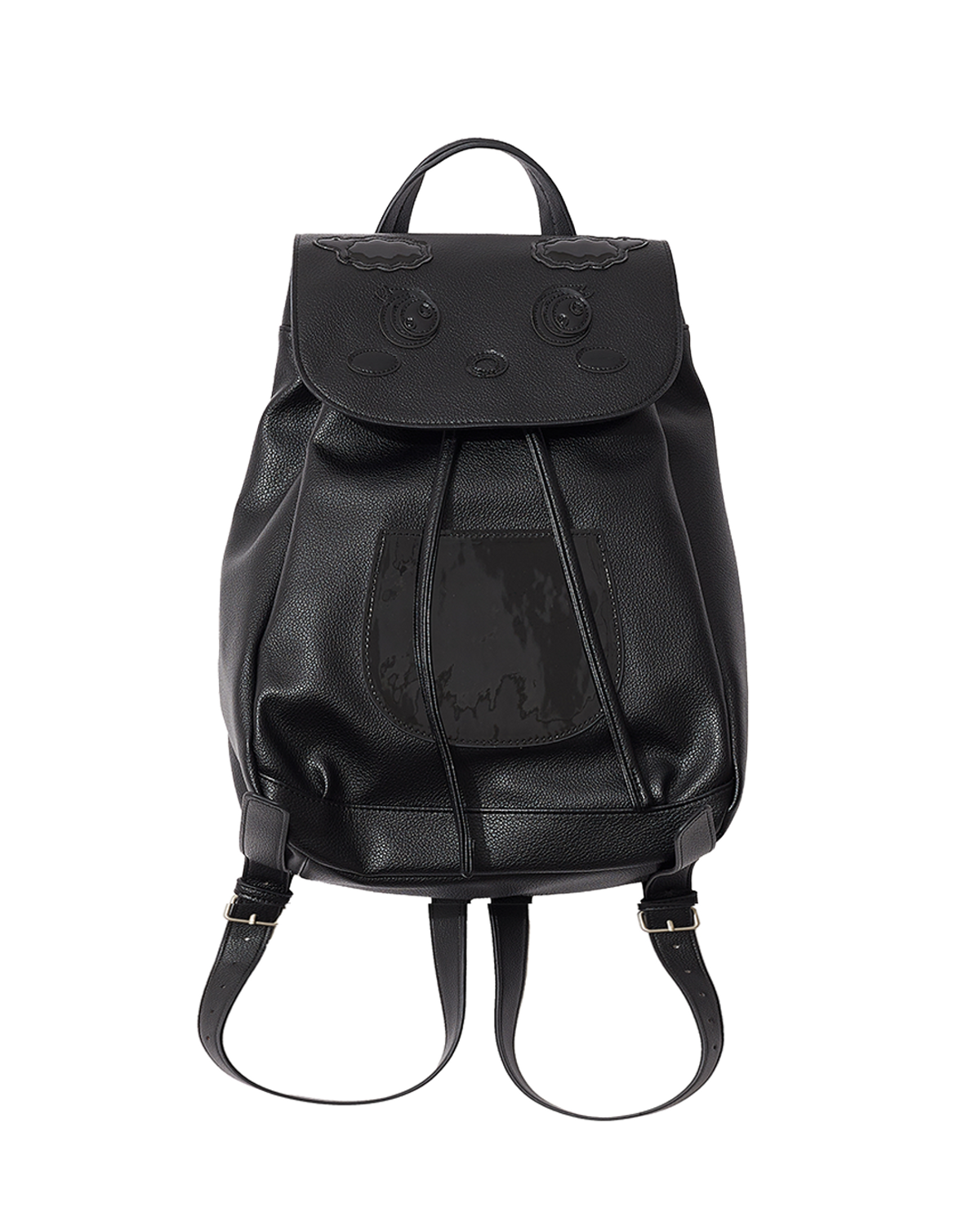 더뮤지엄비지터(THEMUSEUMVISITOR) LAMB BACKPACK (BLACK)