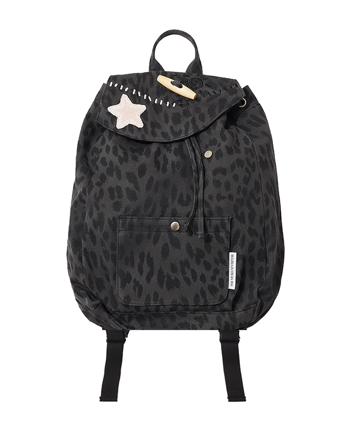 더뮤지엄비지터(THEMUSEUMVISITOR) LEOPARD PATTERN BACKPACK (MULTI)