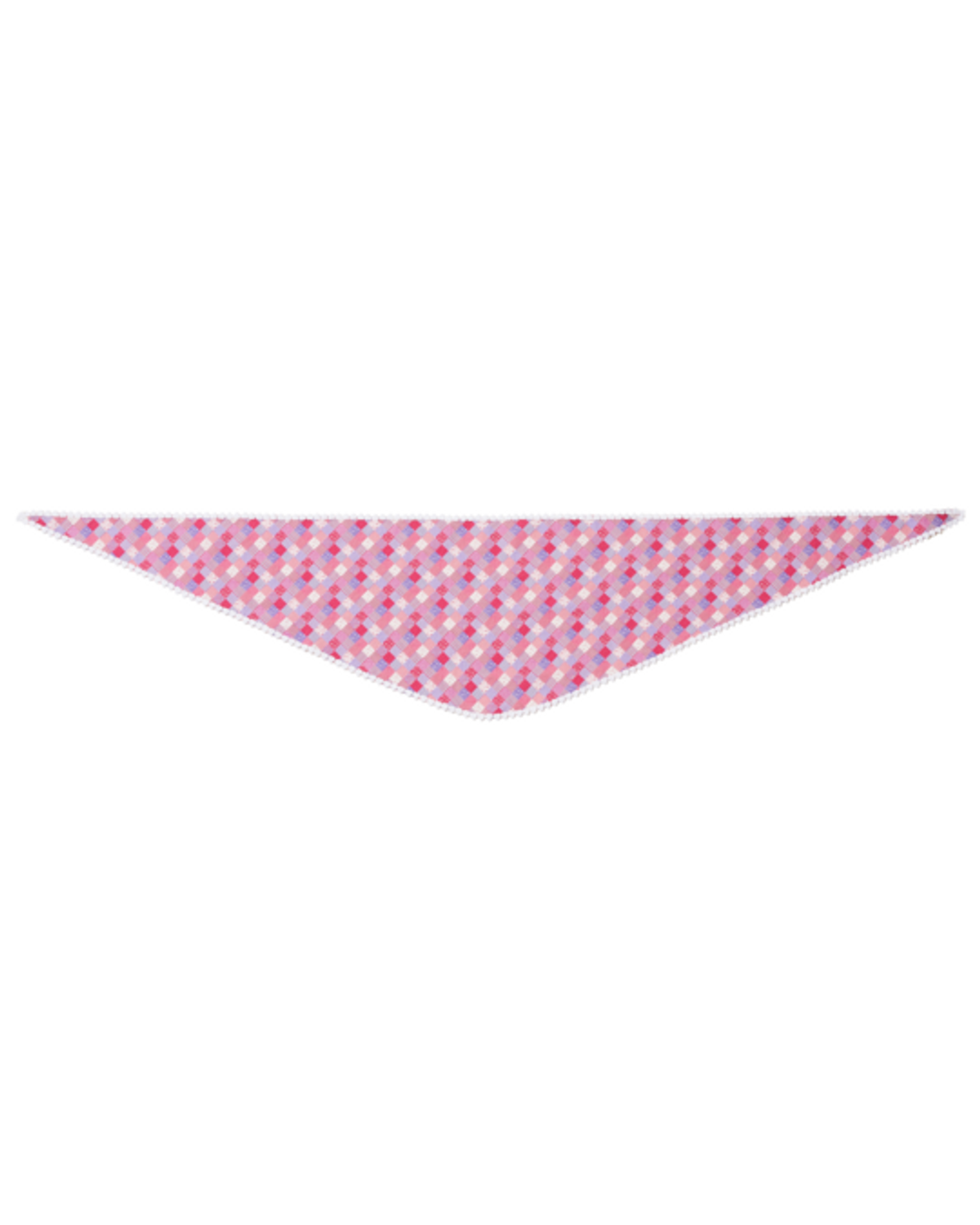 더뮤지엄비지터(THEMUSEUMVISITOR) PATCH PRINTED SCARF (PINK)