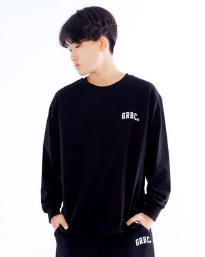 주니어 GRBC 스몰 시그니처 오버핏 긴팔티 JLT-J950 black