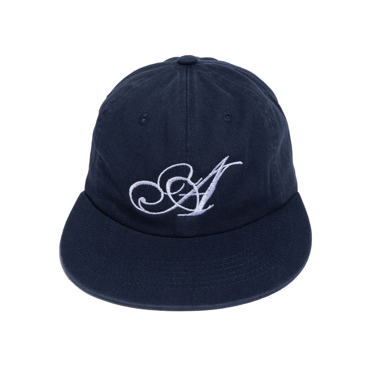 어센트시티(ASCENTCITY) A LOGO FLAT PANEL CAP (NAVY)