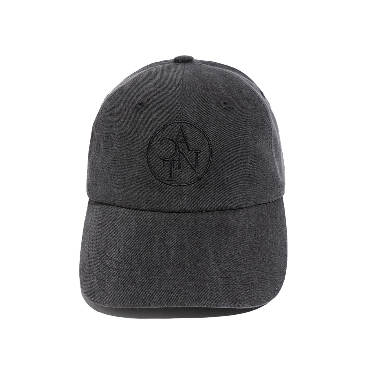 어센트시티(ASCENTCITY) CIRCLE LOGO PIGMENT CAP (BLACK)
