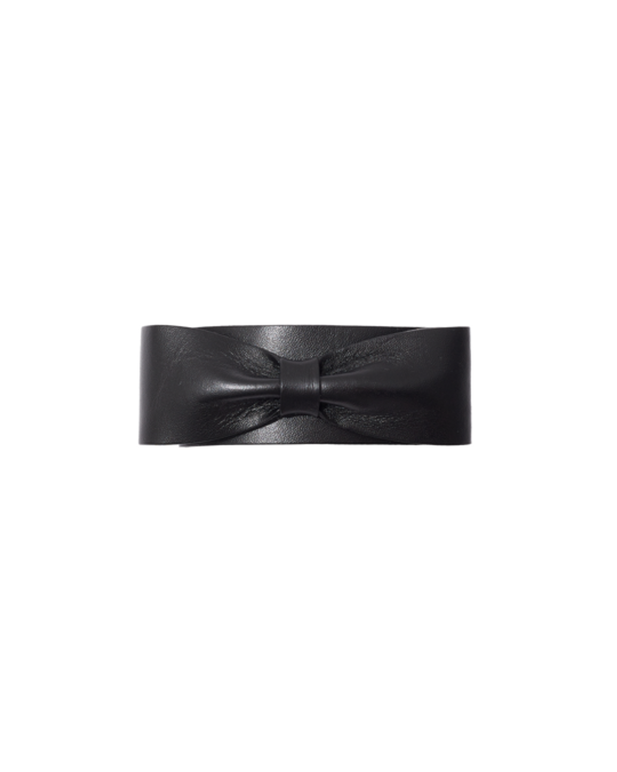 더뮤지엄비지터(THEMUSEUMVISITOR) RIBBON BRACELET (BLACK)