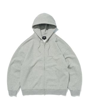 NORMAL HOOD ZIP UP [GRAY]