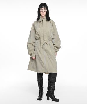 TIE FIELD COAT (UNISEX) BEIGE