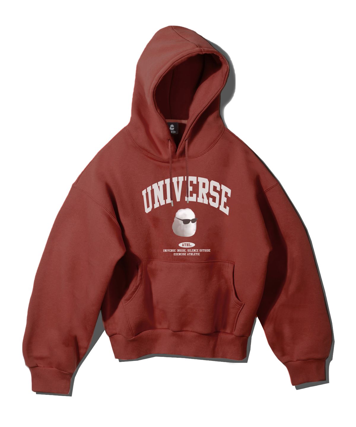엑서사이즈(EXERCISE) ARCH UNIVERSE CLOUD HOOD_BURGUNDY