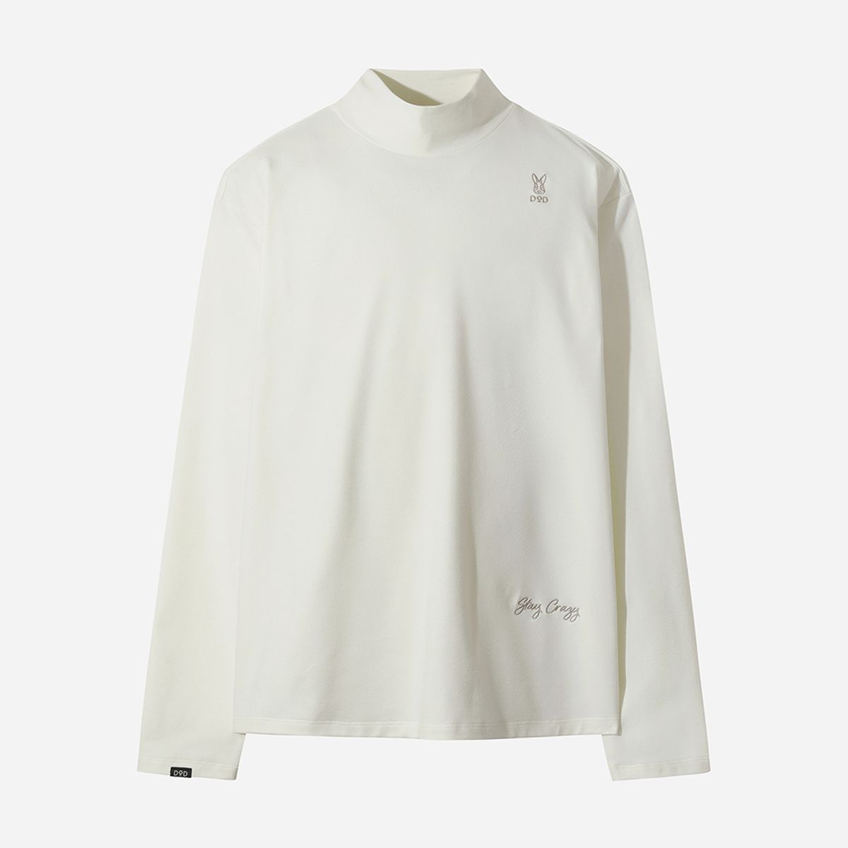 디오디(DOD) 에센셜 모크넥 긴팔 티셔츠(OFF WHITE 2)