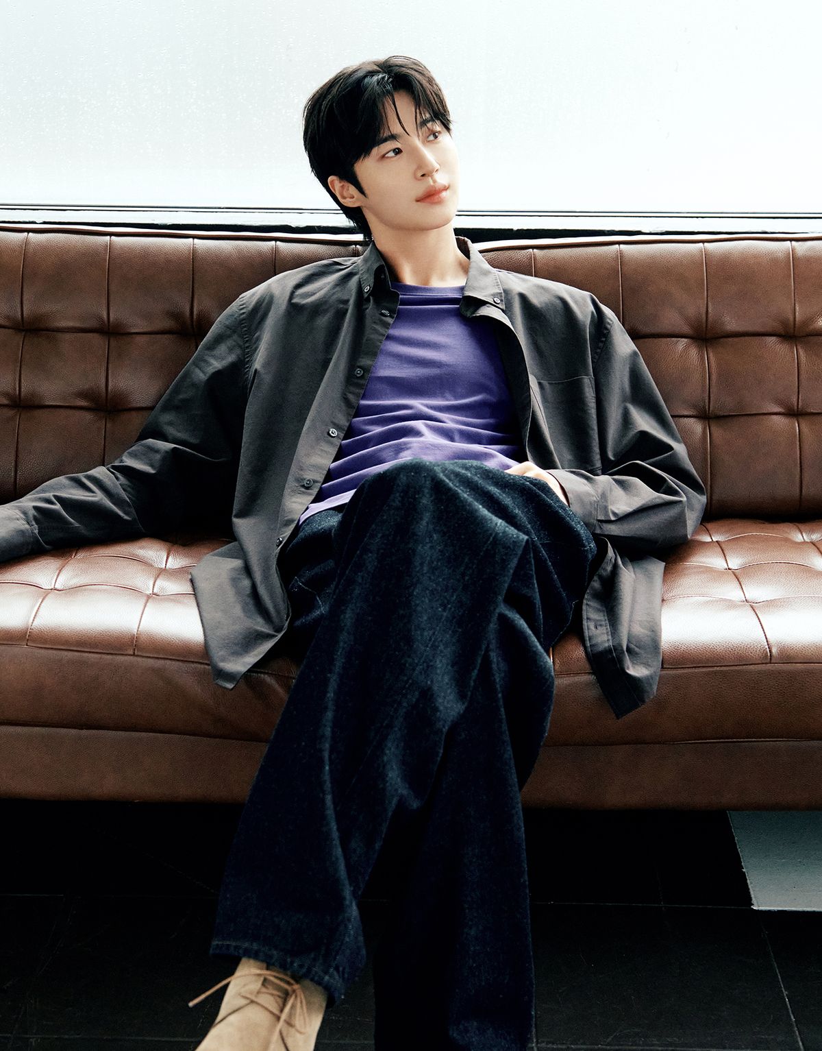 지오다노(GIORDANO) 옥스포드 긴팔 셔츠 045902 [17color]