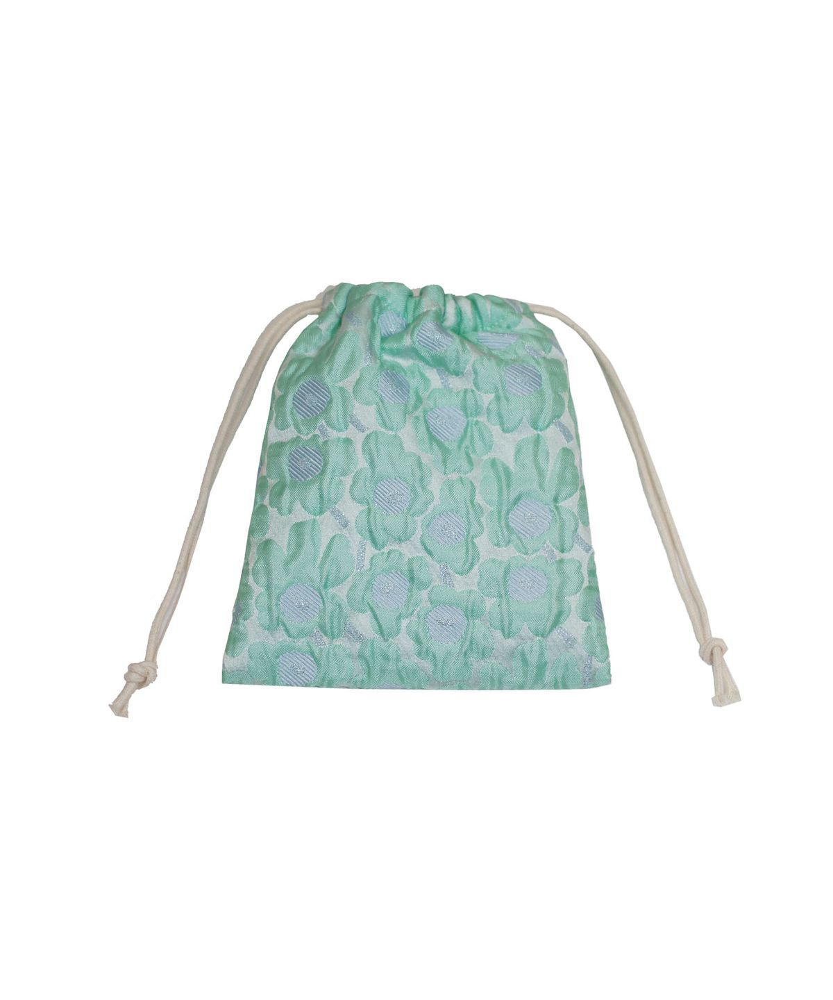 유라이크홈(YOULIKEHOME) 자카드 민트 가든 미니백파우치 Jacquard Mint Garden mini bag pouch