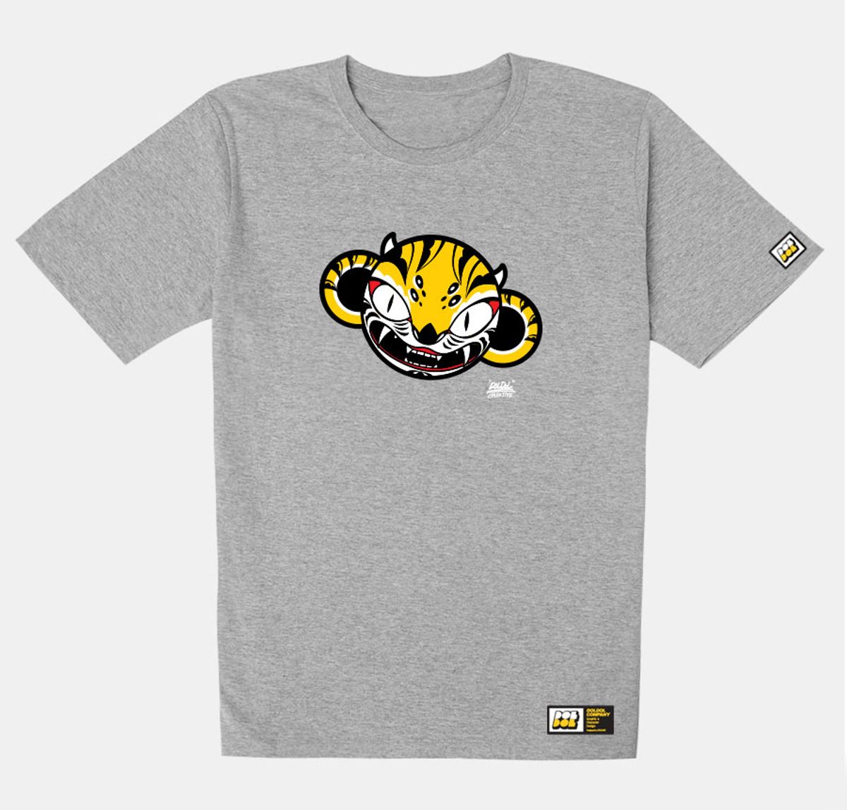 돌돌(DOLDOL) DMK_T-shirts_43 데블몽키 타이거 코리아 그래피티 티셔츠 반팔티