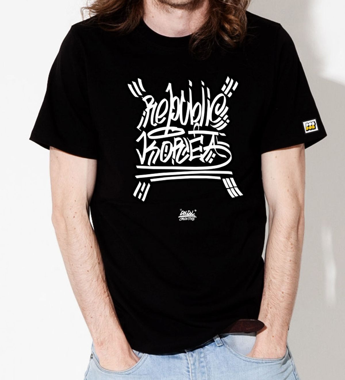 돌돌(DOLDOL) DMK_T-shirts_45 데블몽키 타이거 코리아 그래피티 티셔츠 반팔티