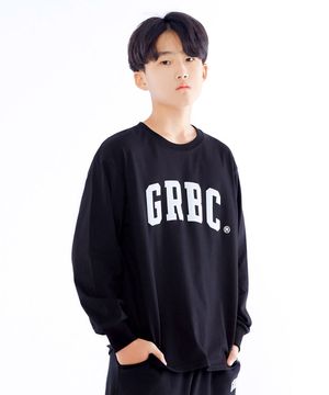 주니어 GRBC 시그니처 오버핏 긴팔티 JLT-J951 black