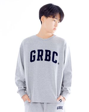 주니어 GRBC 시그니처 오버핏 긴팔티 JLT-J951 gray