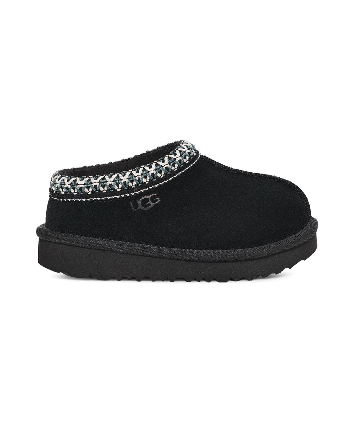 어그 키즈(UGG KIDS) [토들러] 스티치 칼라 슈즈 (타스만 II)_블랙