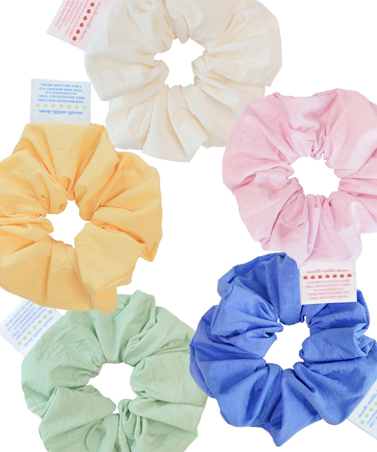 유럽디(YOUWOULDLOVETHIS) Gelato 나일론 스크런치 (5 colors)