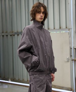 M1070 스톤 바람막이_차콜