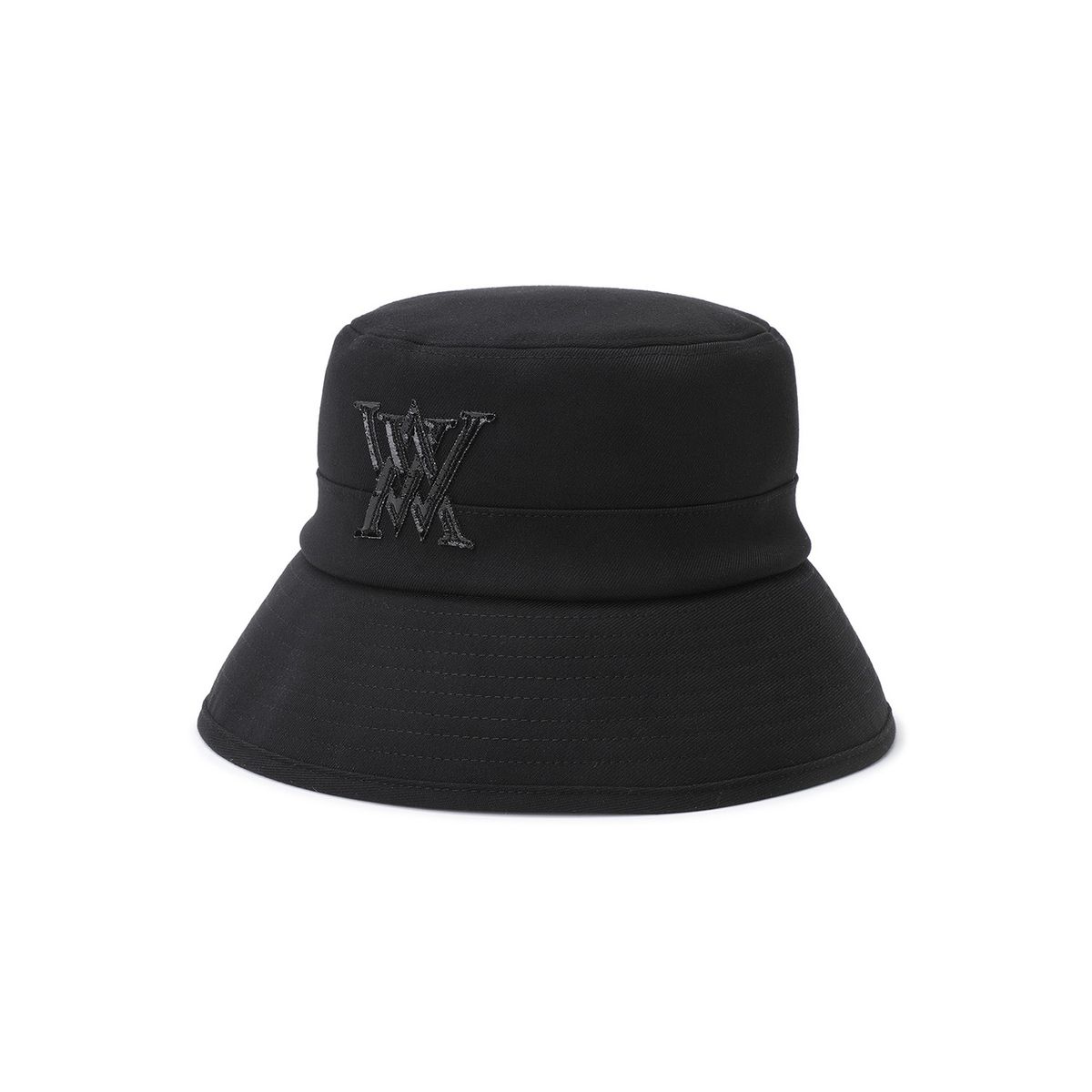 어뉴골프(ANEW GOLF) WOMEN LOGO POINT HAT_BK