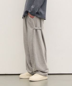 M1068 스냅 벌룬 트레이닝 팬츠_메란지