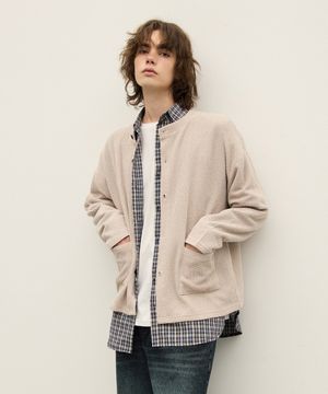 M1065 니트 가디건_베이지